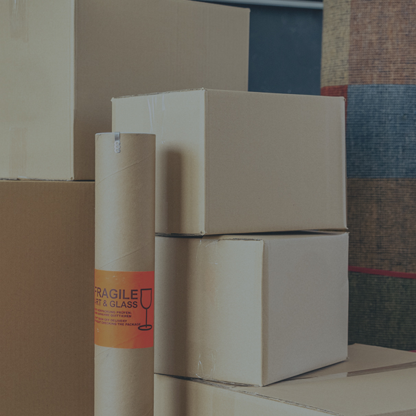 Starch glue for cardboard packaging